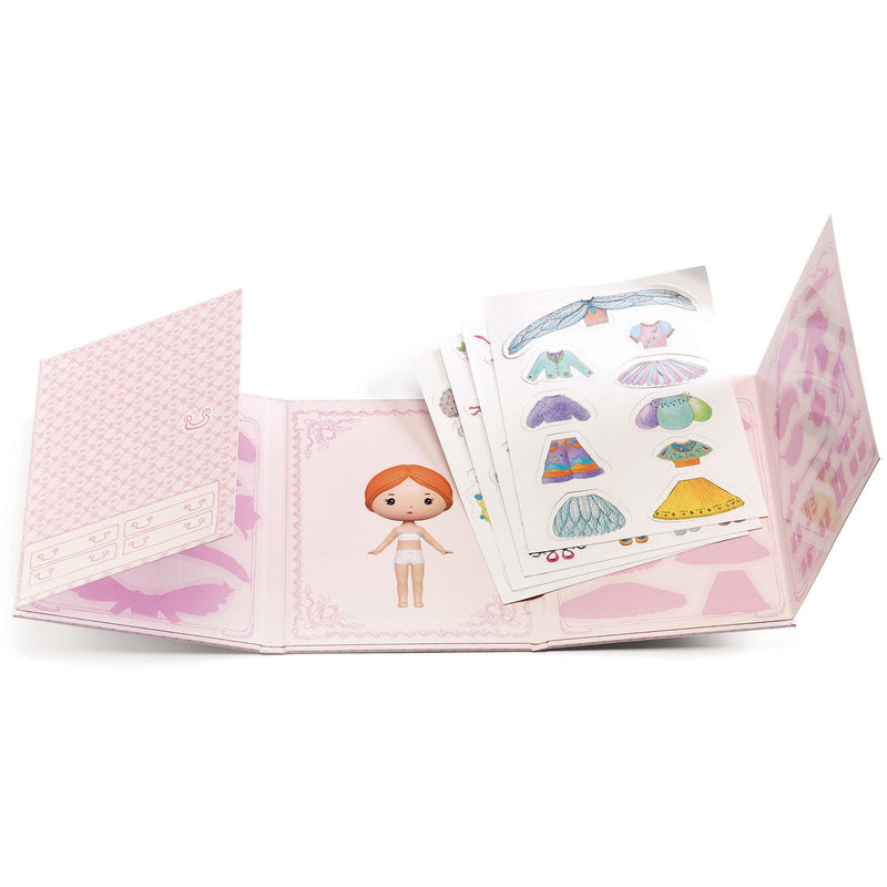 Djeco Tinyly Universe Miss Lilyruby Removable Stickers