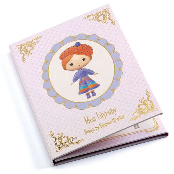 Djeco Tinyly Universe Miss Lilyruby Removable Stickers