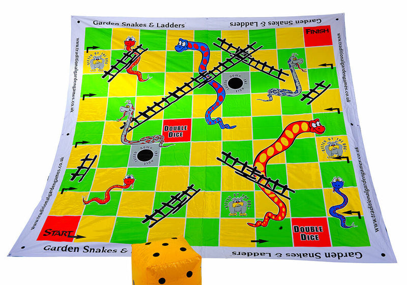 Giant Snakes & Ladders Set - 3 x 3m