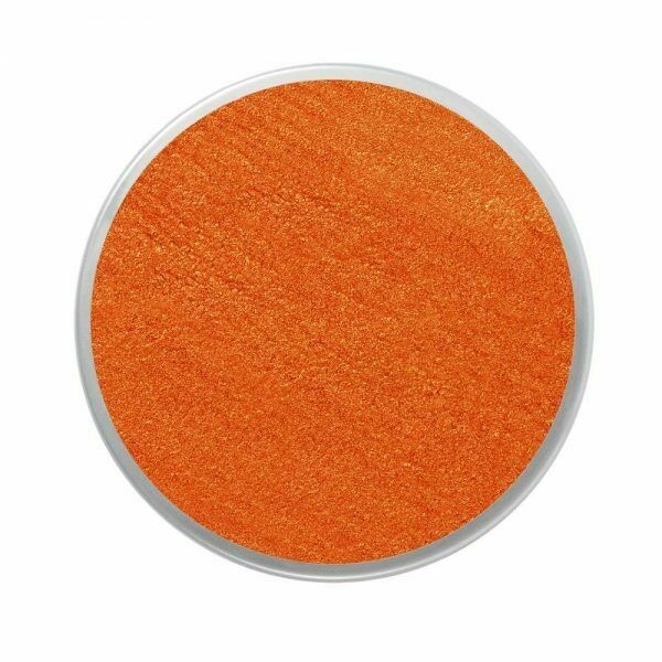 Snazaroo Sparkle Face Paint - Metallic Orange (18ml)