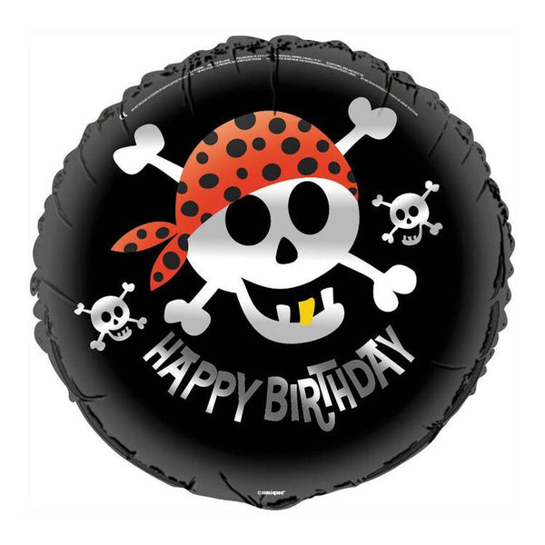 Pirate Fun Foil Birthday Balloon (18")