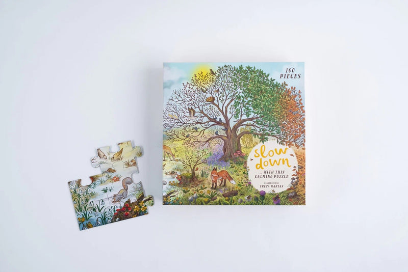 Slow Down - With This 100 Piece Calming Puzzle