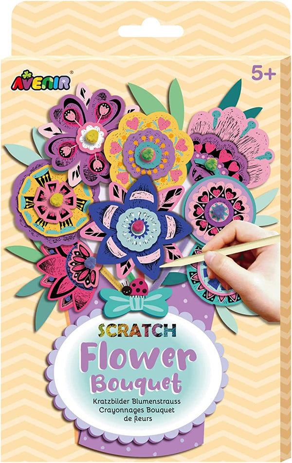 Avenir Scratch Art Bouquet - Flowers