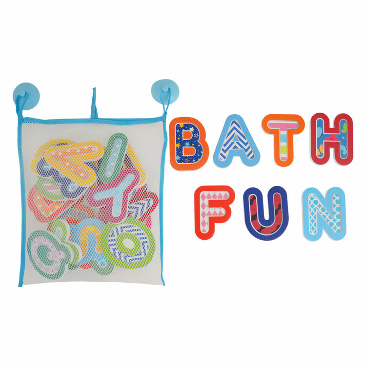 Buddy & Barney Bath Time Stickers - Alphabet