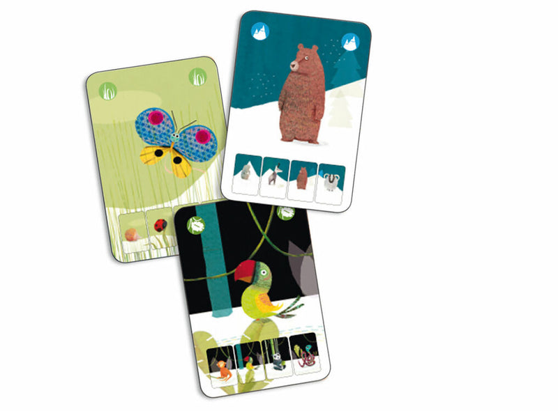 Djeco Card Game - Mini Nature