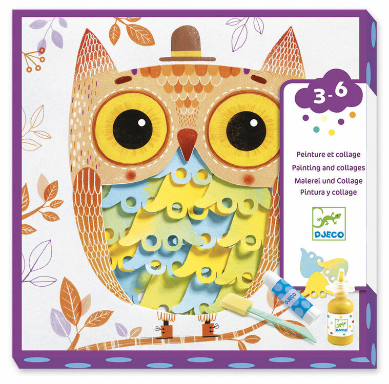 Djeco Paint & Collage Set - Oh its Fantastic!