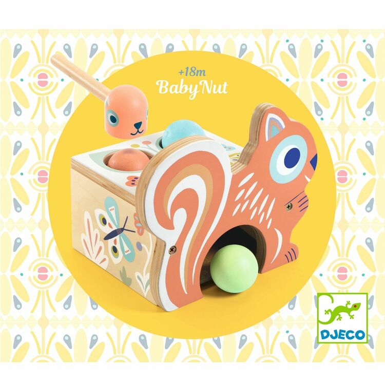Djeco BabyNut Wooden Tap Tap Game