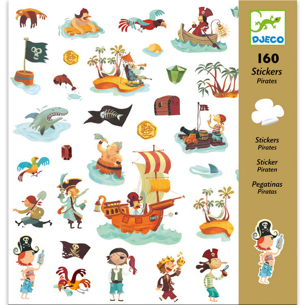 Djeco Sticker Collection - Pirates