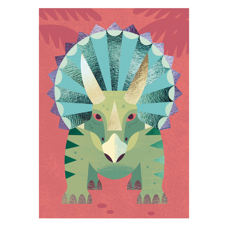 Djeco Foil Art - Dinosaur
