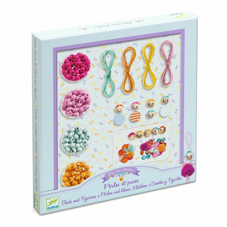 Djeco Jewellery Making Kit - Beads and Figurines
