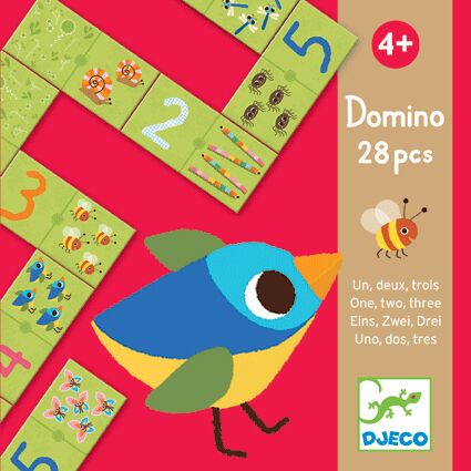 Djeco Domino Puzzle - One, Two, Three