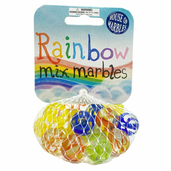 House of Marbles Rainbow Mix Bag of Marbles