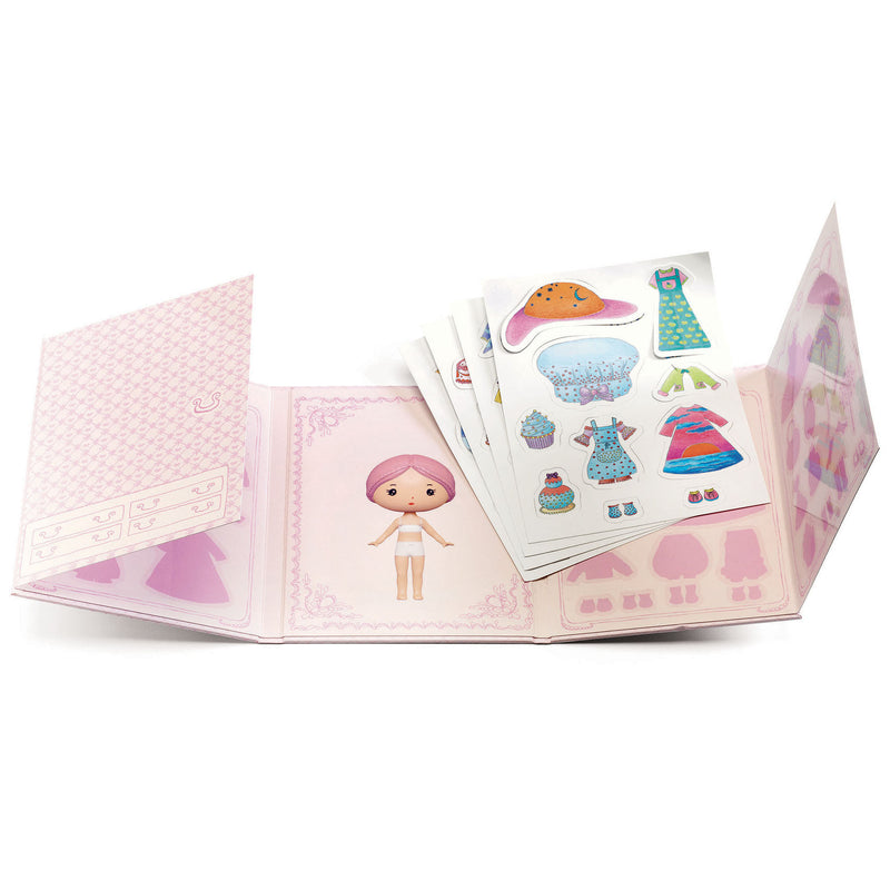 Djeco Tinyly Universe Miss Lilypink Removable Stickers