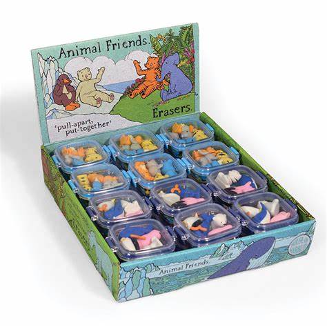 House of Marbles Animal Erasers