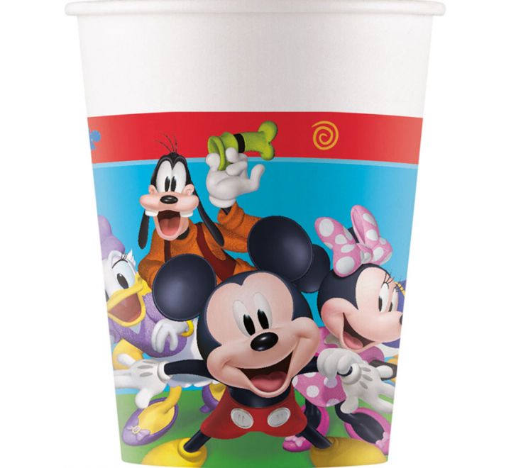 Mickey Mouse Paper Cups (Pack of 8)