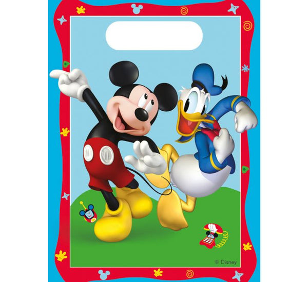 Mickey Mouse Party Bags (Pack of 6)