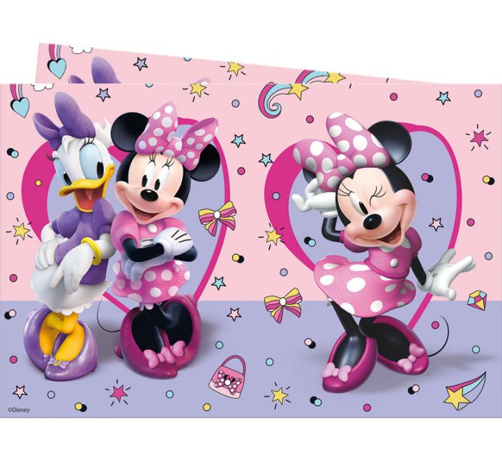Minnie Mouse Party Table Cover (1.8 x 1.2m)
