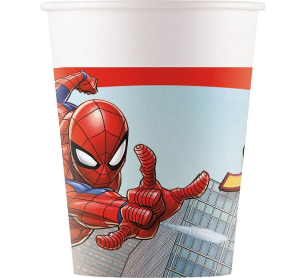 Spiderman Paper Cups (Pack of 8)