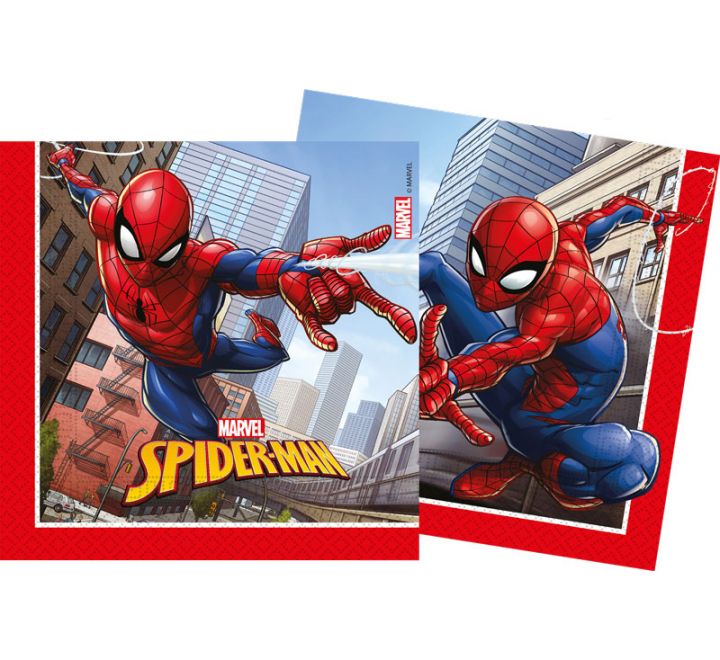 Spiderman Paper Napkins (PK20)