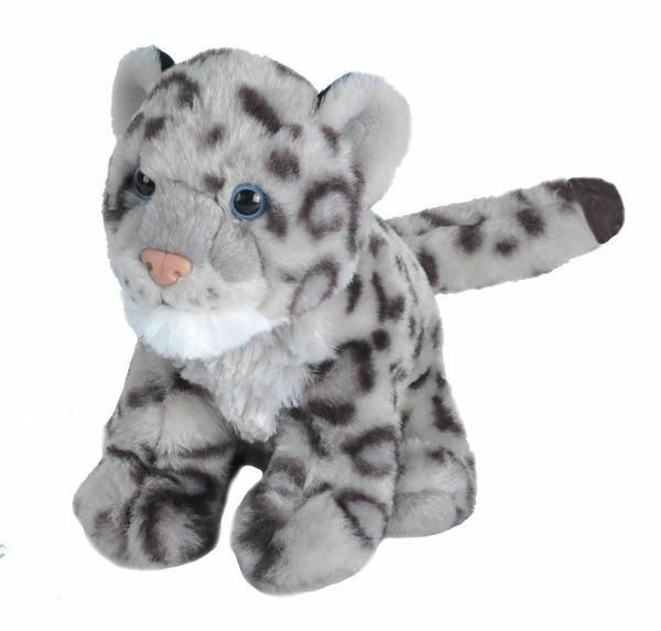 Cuddlekins Baby Snow Leopard Soft Toy (20cm)