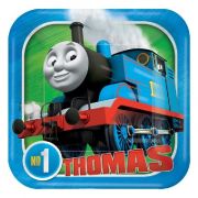 Thomas the Tank Engine Square Paper Plates 7" (Pack of 8)