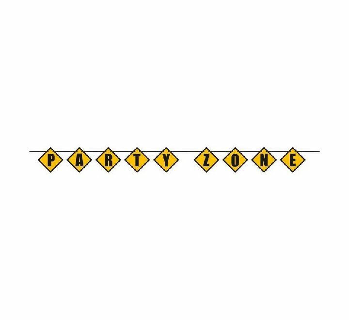 Construction Party Zone Garland - 213cm