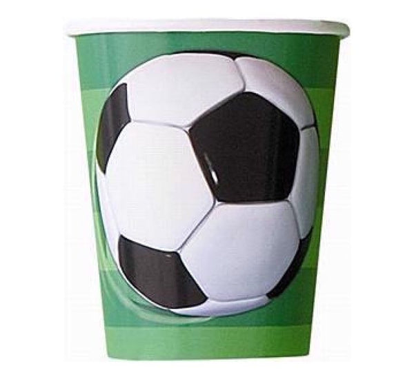 Football Paper Cups (Pack of 8)