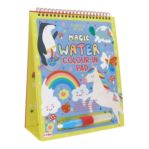 Floss & Rock Magic Colour Changing Watercard Easel and Pen - Rainbow Fairy