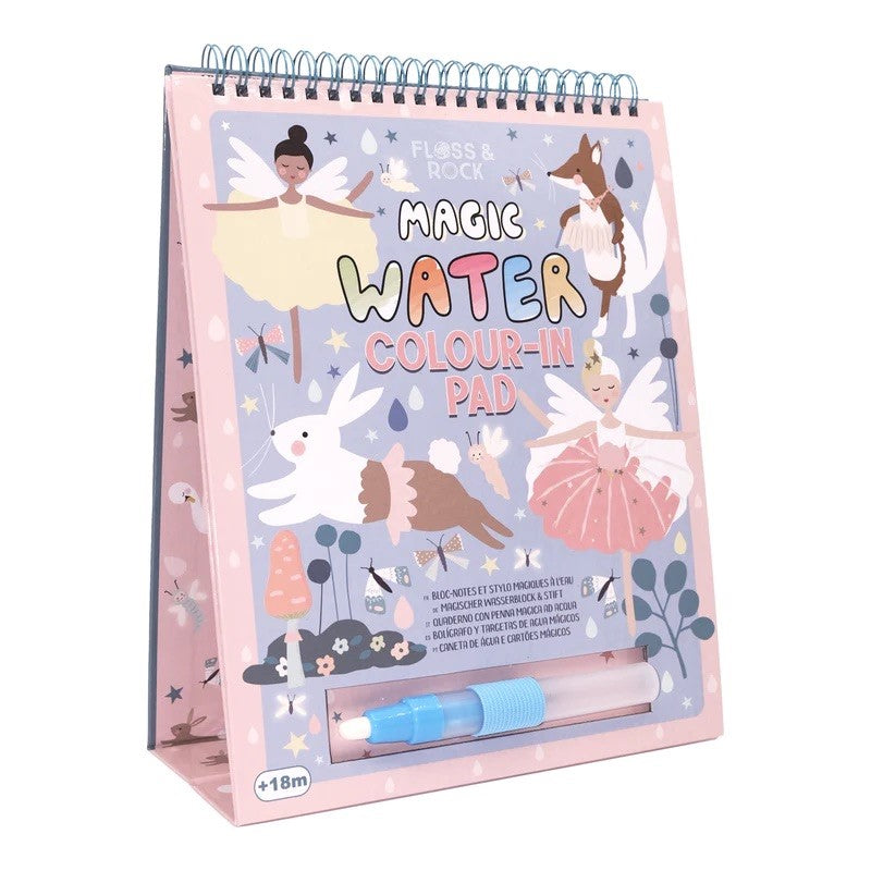 Floss & Rock Magic Colour Changing Watercard Easel and Pen - Enchanted