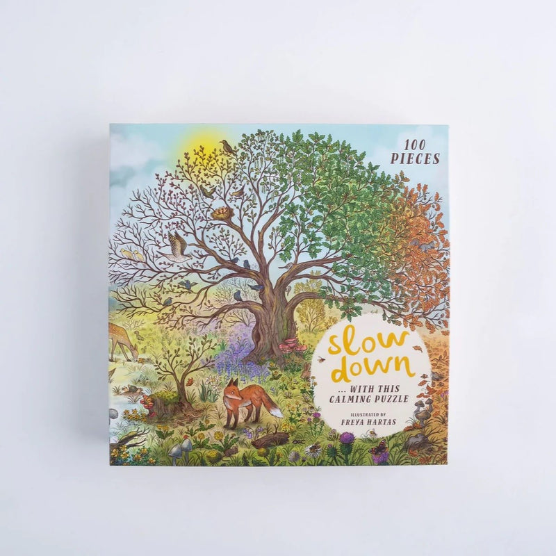 Slow Down - With This 100 Piece Calming Puzzle