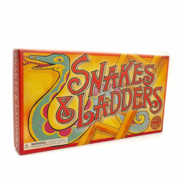 House of Marbles Vintage Snakes and Ladders