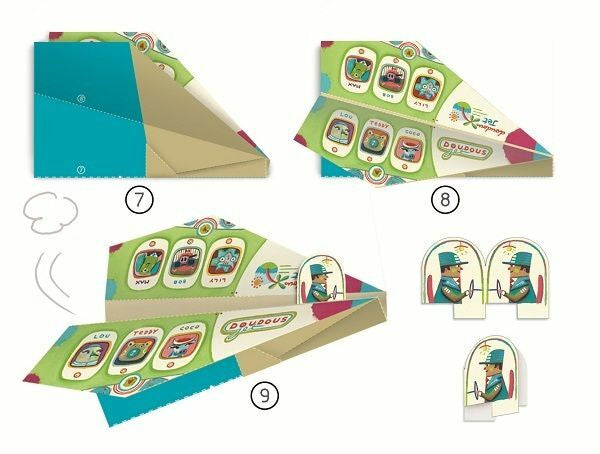 Djeco Aeroplanes Origami Kit