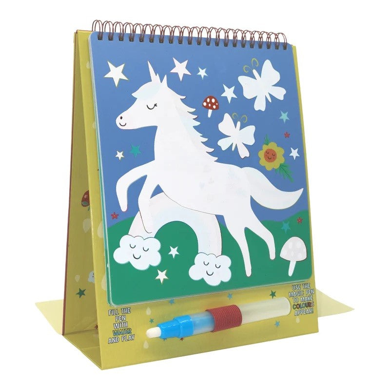 Floss & Rock Magic Colour Changing Watercard Easel and Pen - Rainbow Fairy