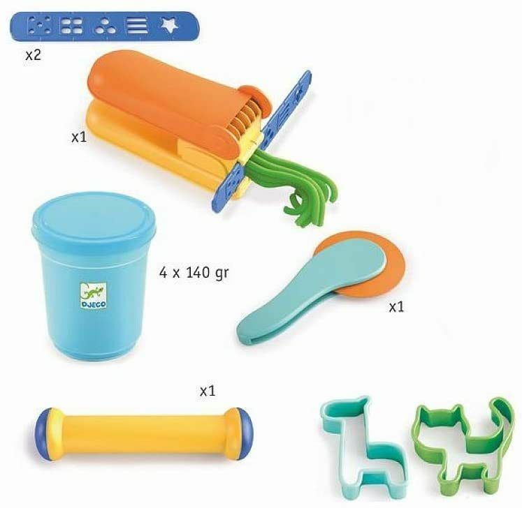 Djeco Light Clay Starter Kit - Pop