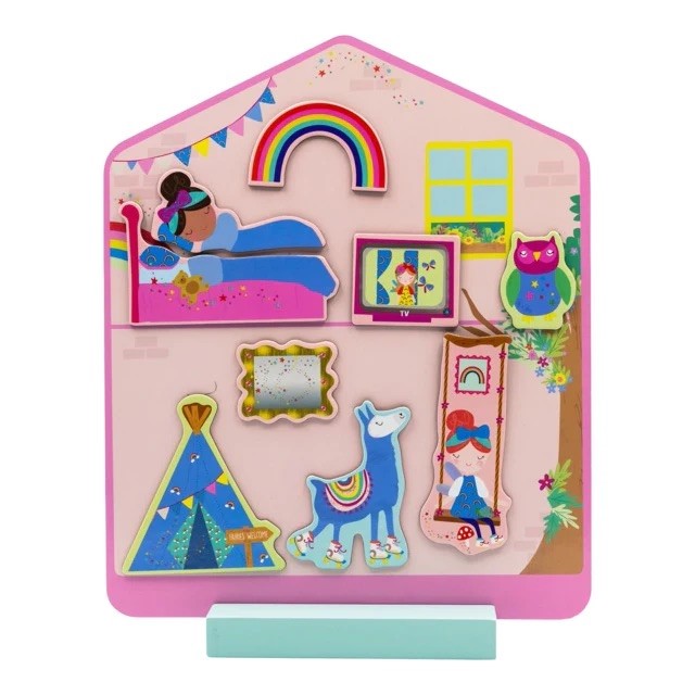 Floss & Rock Magnetic Rainbow Fairy House