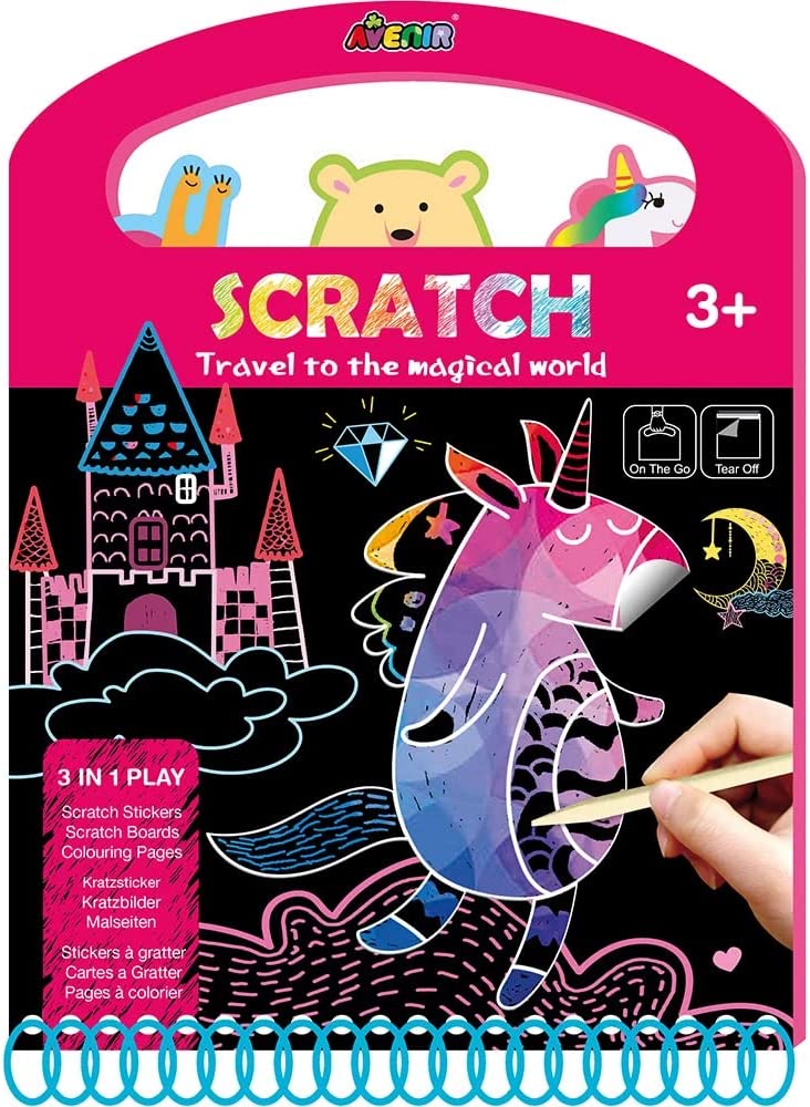 Avenir Scratch Book - Magic World