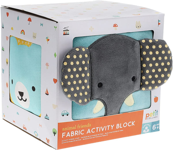 Petit Collage Organic Fabric Activity Block