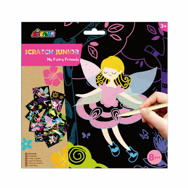Avenir Scratch Junior Art Set - My Fairy Friends