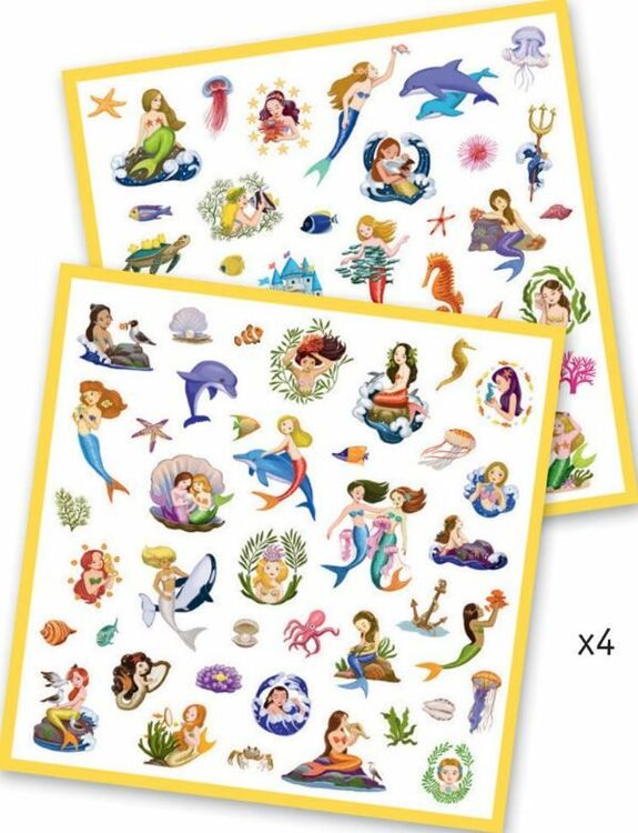 Djeco Sticker Collection - Mermaids