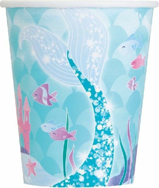 Mermaid Tales Paper Cups (Pack of 8)