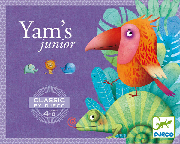 Djeco Yams/Yahtzee Animal Board Game