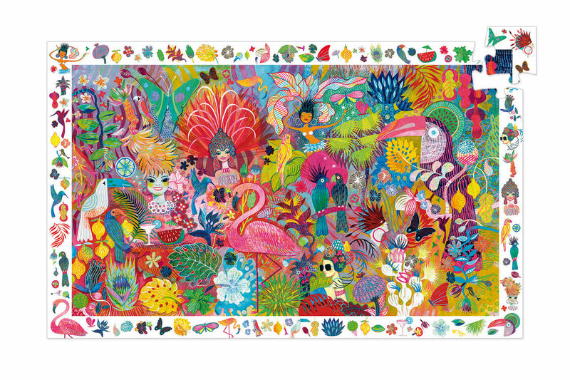 Djeco Rio Carnival 200 Piece Observation Jigsaw Puzzle