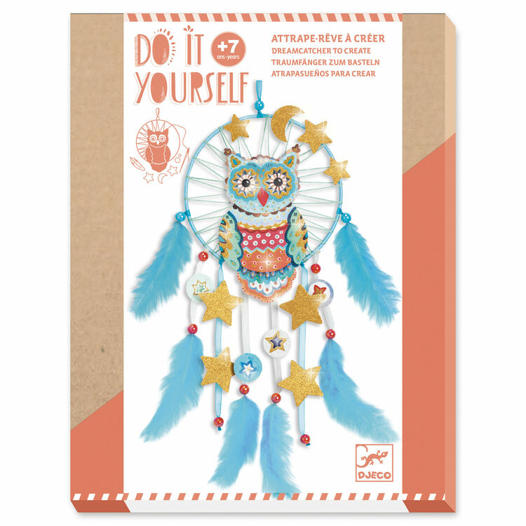 Djeco Do It Yourself - Golden Owl Dreamcatcher