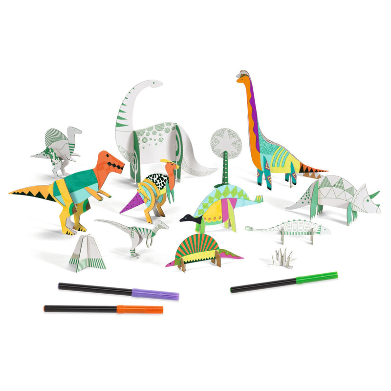 Djeco Colour Assemble Play - Dinosaurs