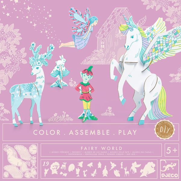 Djeco Colour Assemble Play - Fairy World