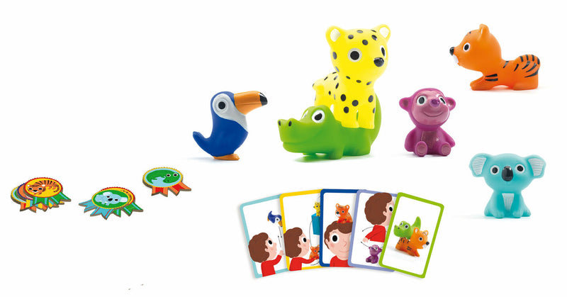 Djeco Little Action Animal Game