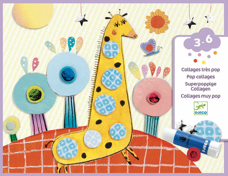 Djeco Collage for Little Ones - So Pop