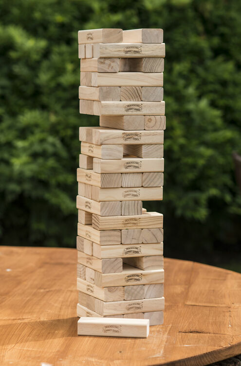 Garden Wooden Tumbling Tower