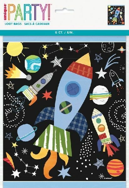 Outer Space Party Bags (Pack of 8)