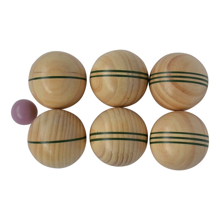 Wooden Boule Set